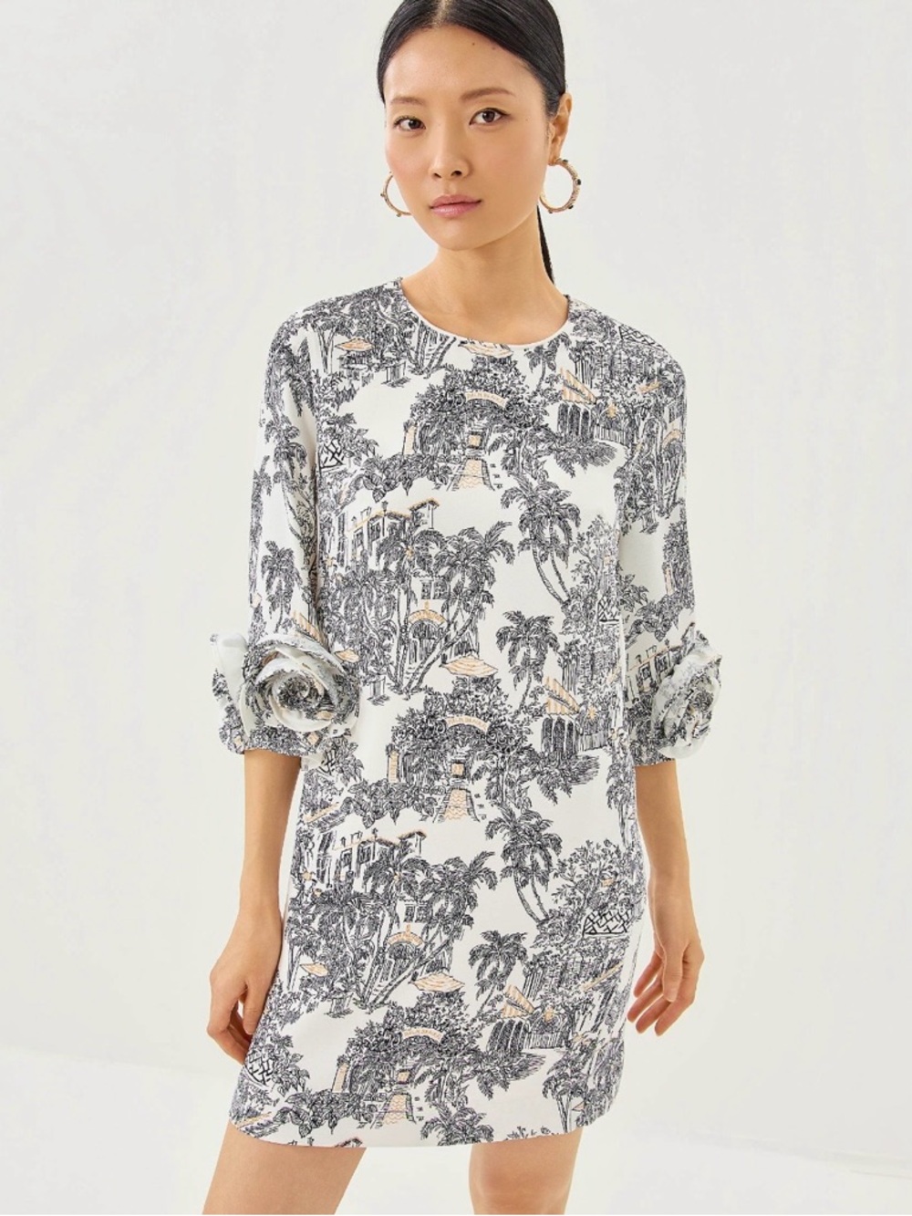 Lilly Pulitzer Lu 3/4 Sleeve Dress - size 6